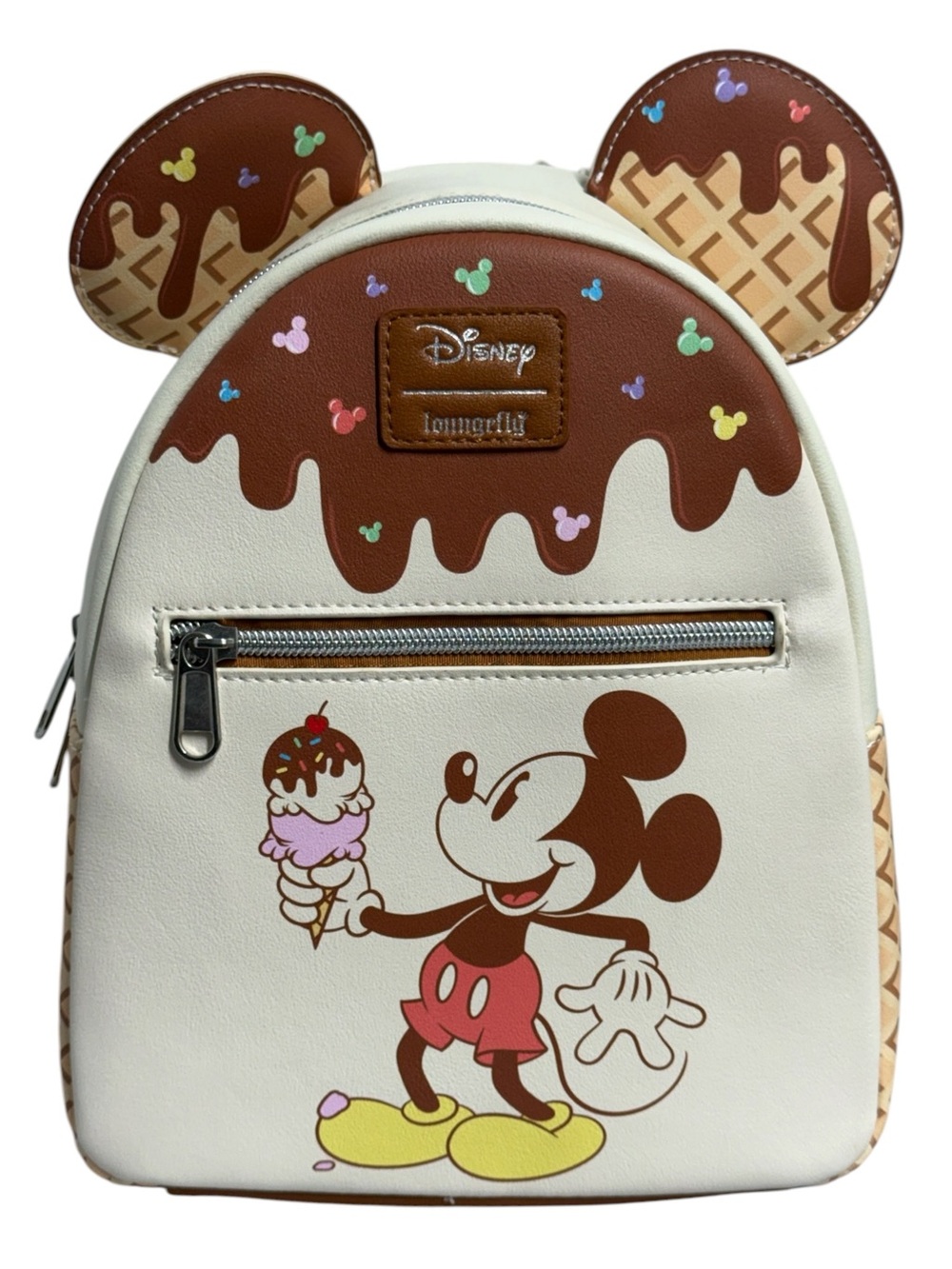 NWT Loungefly Disney Mickey Mouse Ice Cream Mini Backpack